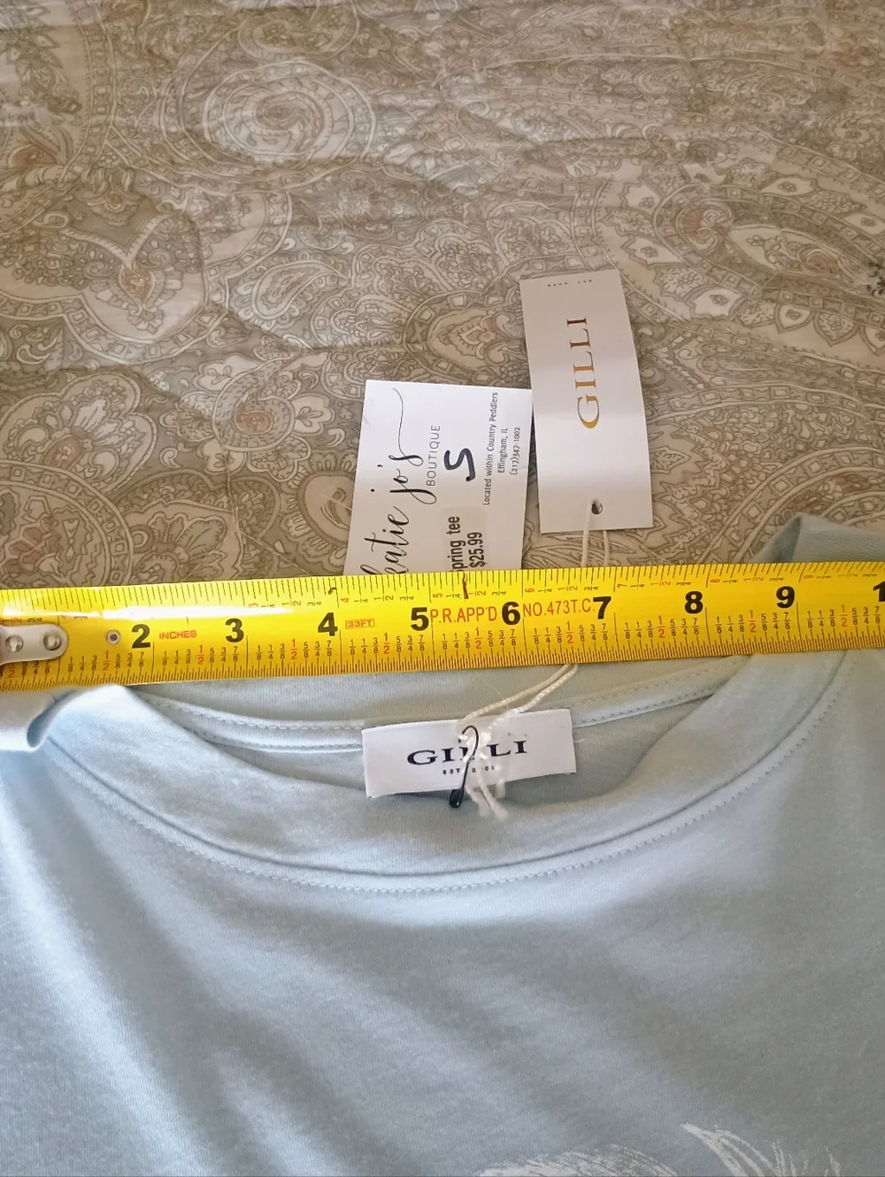 Boho Spring T-shirt - Picture 3 of 6